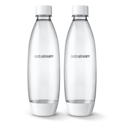 Butelki SodaStream 1 l komplet 2 szt Fuse kolor biały