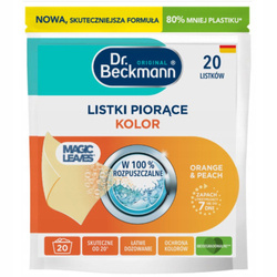 DR.BECKMANN MAGIC LEAVES LISTKI PIORĄCE KOLOR ORANGE & PEACH 20 SZT