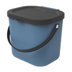 Kosz na śmieci do segregacji odpadów 6 l Rotho Albula kolor niebieski