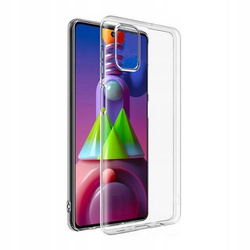 Ultra Cienkie Silikonowe Etui Crystal Case dla Samsung Galaxy M51
