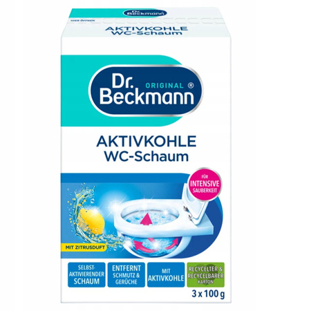 Dr Beckmann Piana Czyszcząco do WC 3X100G