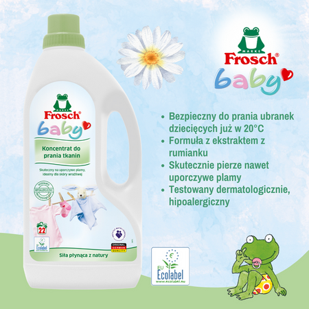 Frosch Baby Koncentrat do prania 1500ml