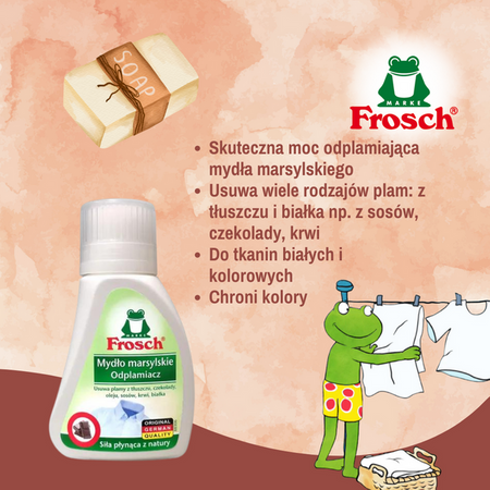 Frosch Odplamiacz mydło marsylskie 75ml