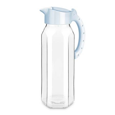 Szklany dzbanek Ala 1,5l pastelowy niebieski bez BPA