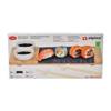 Zestaw sushi podwójny 7 elementowy 30x14 cm