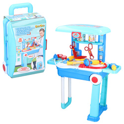 Zabawka zestaw małego lekarza 22 elementy Eddy Toys kolor niebieski
