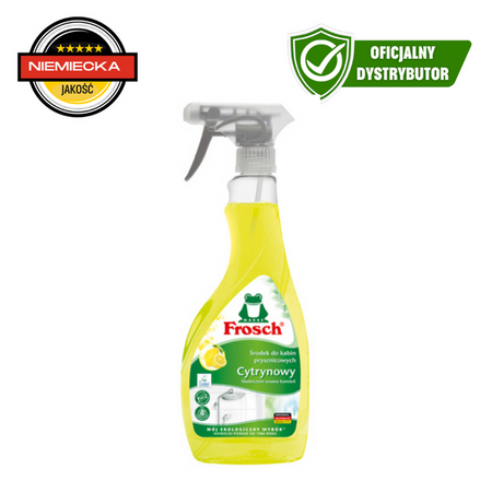 Frosch Eco-Friendly Lemon Shower Cabin Cleaner 500ml