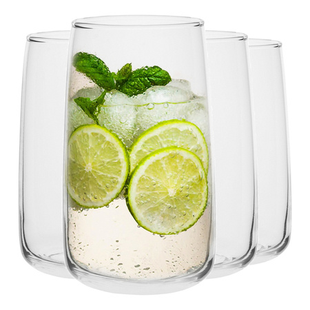 Szklanka Long Drink EMMA 4x500 ml Trend Glass