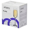 Шампанські келихи Pure Krosno - Елегантний комплект з 6 штук, 170 мл
